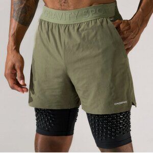 Omorpho G-Short 2-in-1 Weighted Workout Shorts
